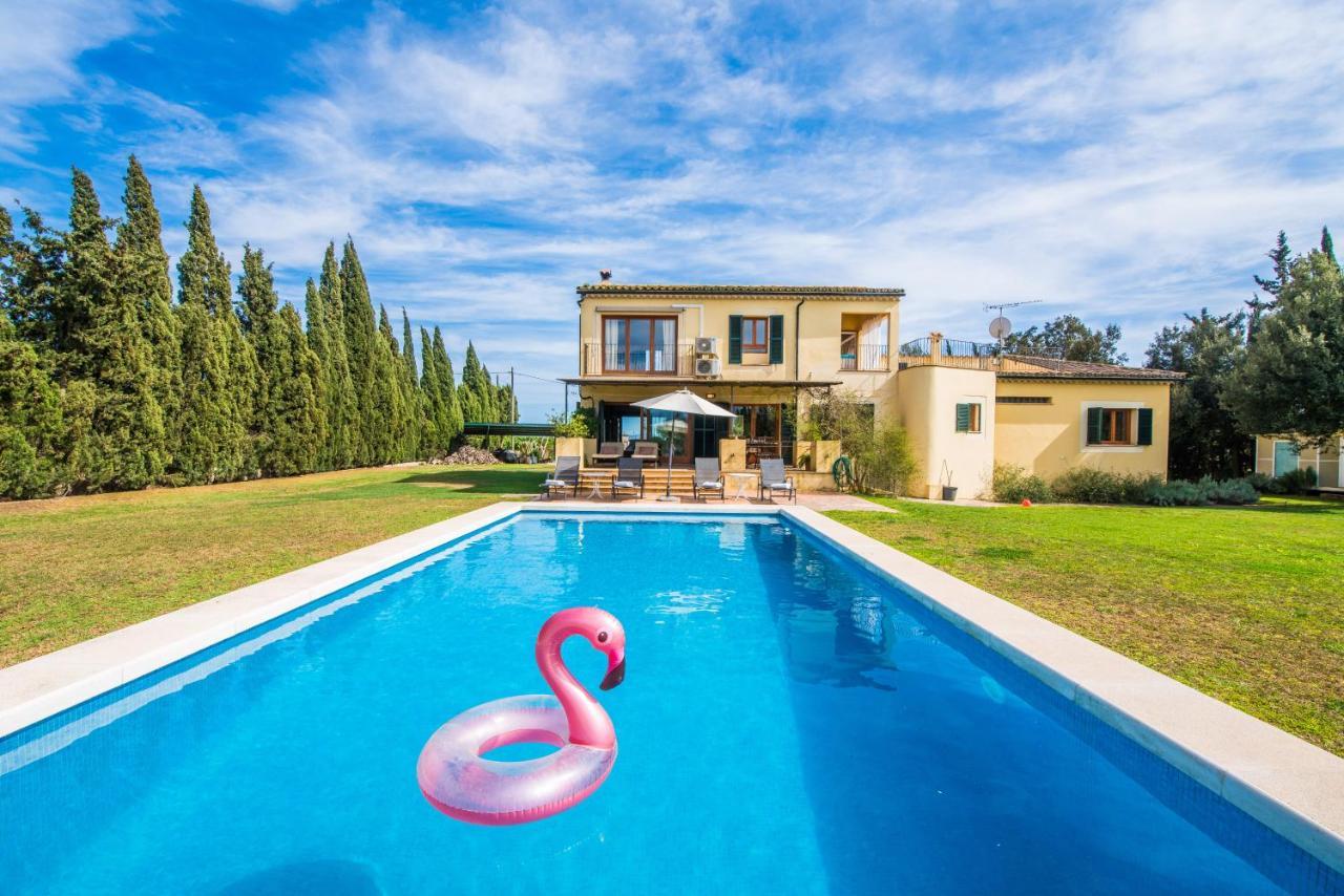 Traumhafte Finca Son Senyor - Mit Pferdekoppel Villa Sa Pobla Exterior photo