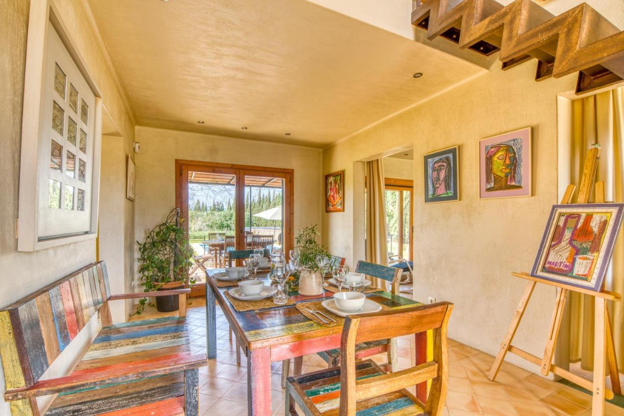 Traumhafte Finca Son Senyor - Mit Pferdekoppel Villa Sa Pobla Exterior photo
